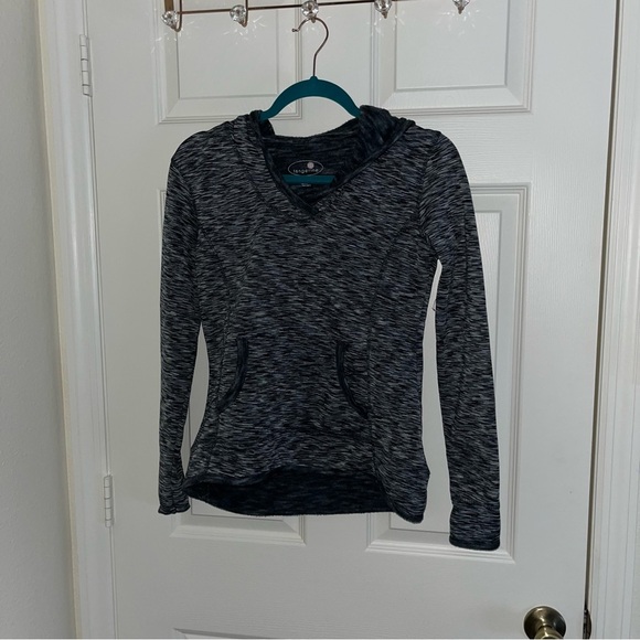 Tangerine Women's Heathered Gray Hoodie S Small - Picture 4 of 6